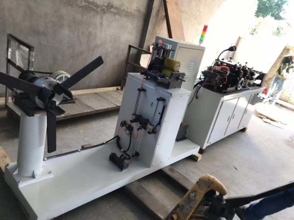 120 M / Min Feeding Speed Radiator Fin Forming Machine
