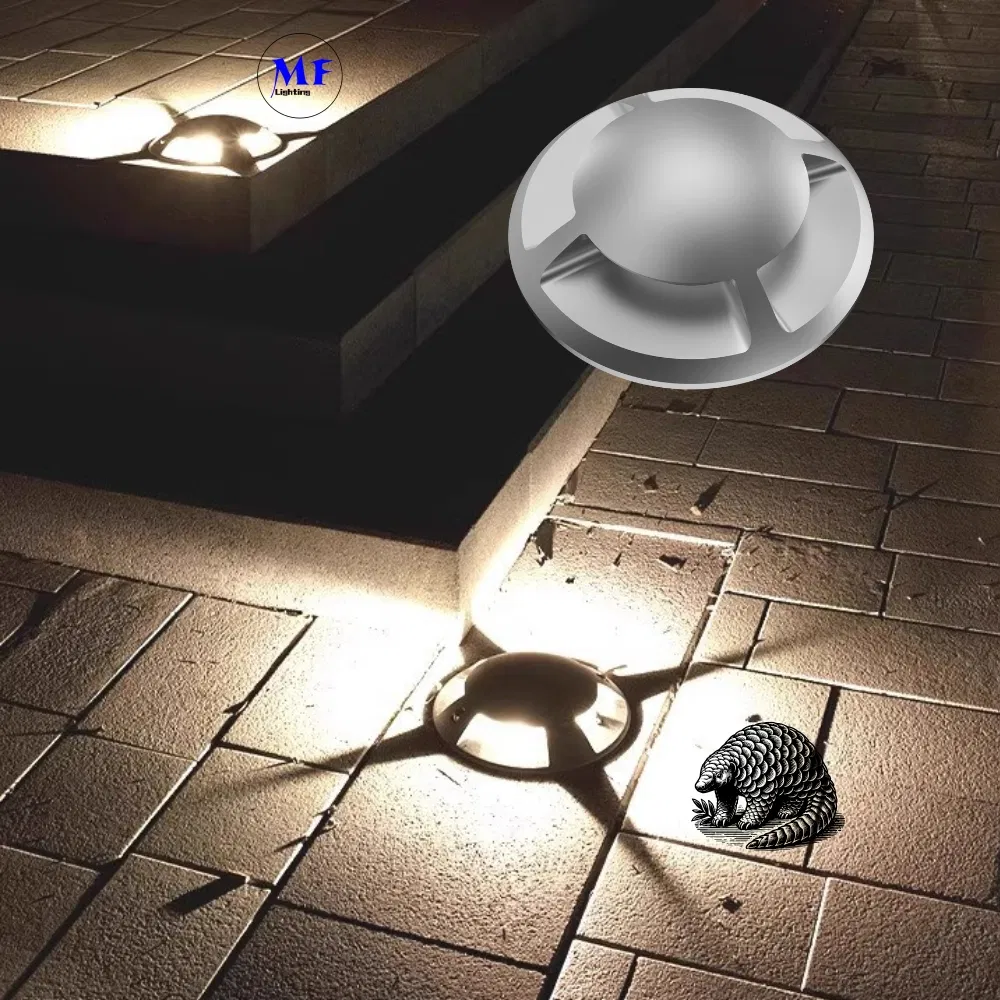 Pathway Walkway LED Inground Light DC12V 2W 3W Underground IP68 Waterproof Outdoor Deck RGB