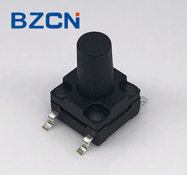 Reflow Solderable Surface Mount Tactile Switch Momentary Normal Push Button