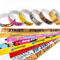 Eye-Catching Glitter Holographic Party Wristbands with Personalized Logo