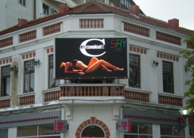 Digital Outdoor LED Billboard , Stage Background Multimedia thin LED display
