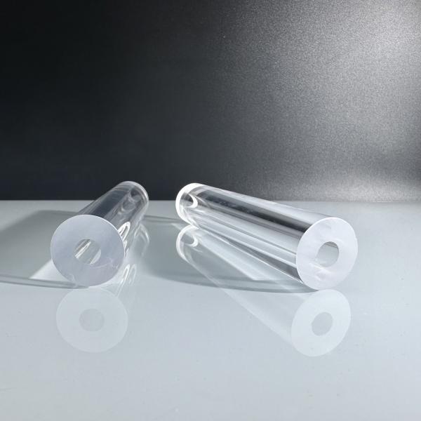 Precision Made Sapphire Tubes Pipes Transparent Strength For High Temperature Enviroment
