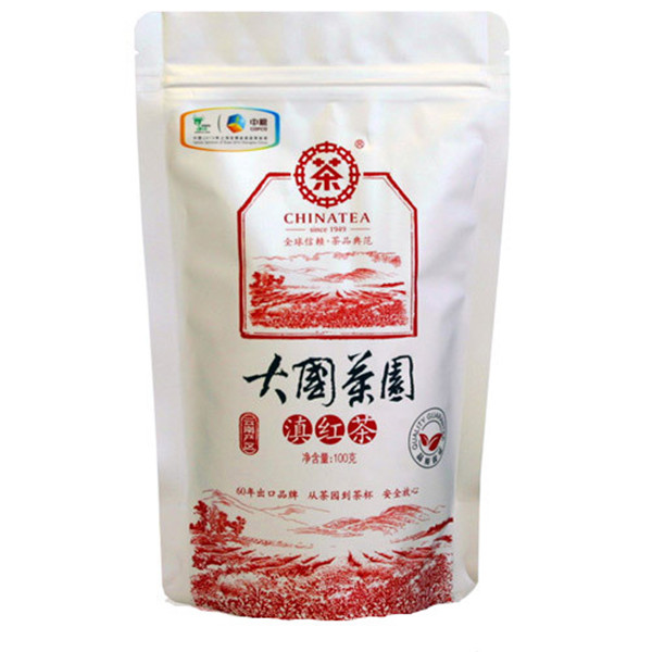 Zipper Foil Pouch Packaging , k Rice / Tea Packaging Pouch