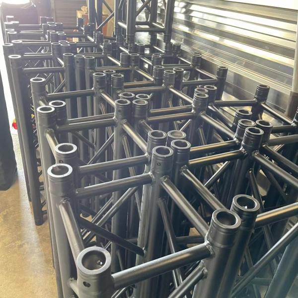 Robust Circular Aluminum Truss Multi Angle Truss Corner For Stage Events