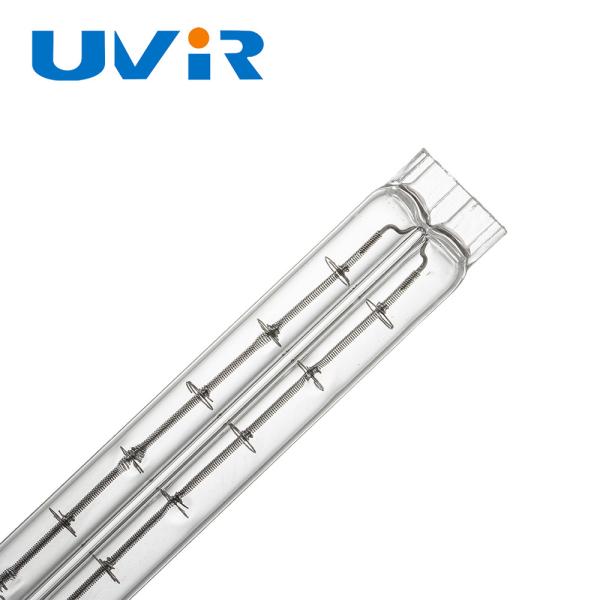 U Shaped 150-6000W High Purity Quartz Infrared Heating Element Tube Halogen Quartz Glass Lamp