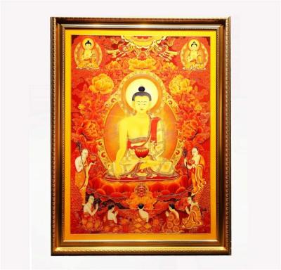 Rectangular National Characteristics Metal Murals Wall Decoration