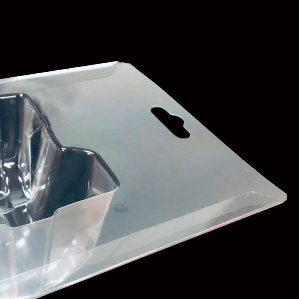 Slide Open Blister Packaging For Hardware Items Custom Clear PET Plastic Slide