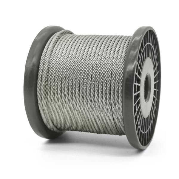 Durable 316 Stainless Steel Wire Rope For Safety Fence 7*7 1.8Mm