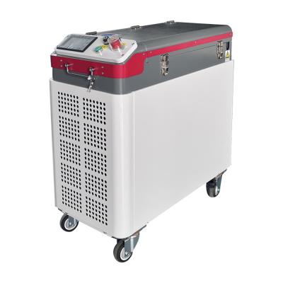 Air / Water Cooled Pulse Laser Cleaner Machine For Resin Paint Oil Stain Rust Coating Pulse Laser Cleaning Machine