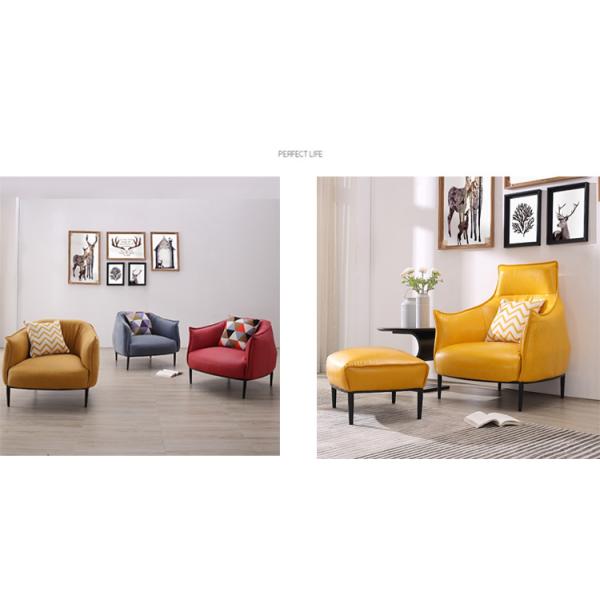 Hotel Canteen Modern Dining Room Chairs Leisure Single Seater Sofa