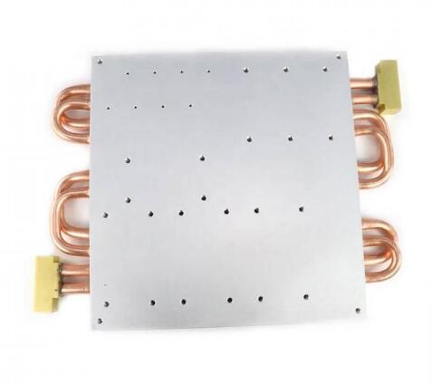 Copper liquid cooled copper vapor chamber for heat sink Thermal Fat Heat pipe Block Plate