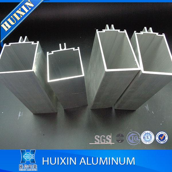 Over 20 Years Lifespan Anodized Silver Aluminum Curtain Wall Profiles