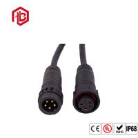 M19 Black Nylon Male Female 2 3 4 5 6 Pin Waterproof Cable Connector IP68 Electrical Connector With PVC Cable