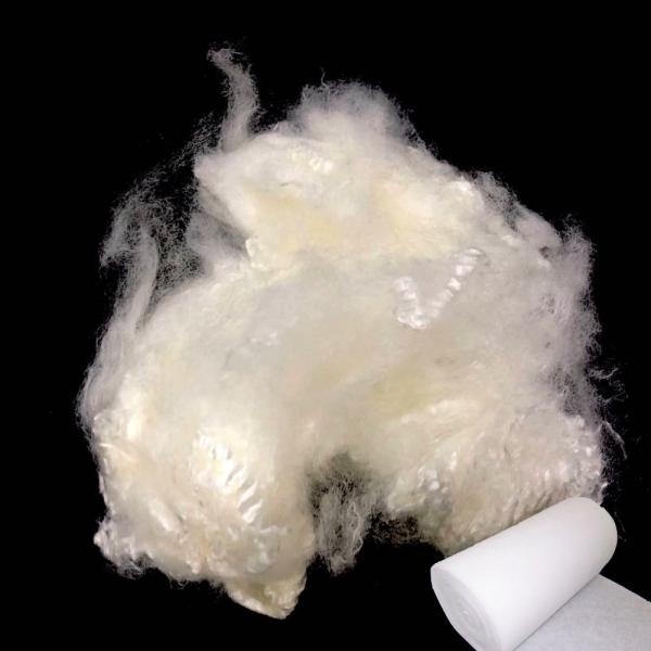 Fábrica de fibras Bosilun 100% Virgem Psf 1.2d X 38 mm 1.2d*51mm 1.56dtex/1.4d*38mm Fibra de grapa de poliviscose longa
