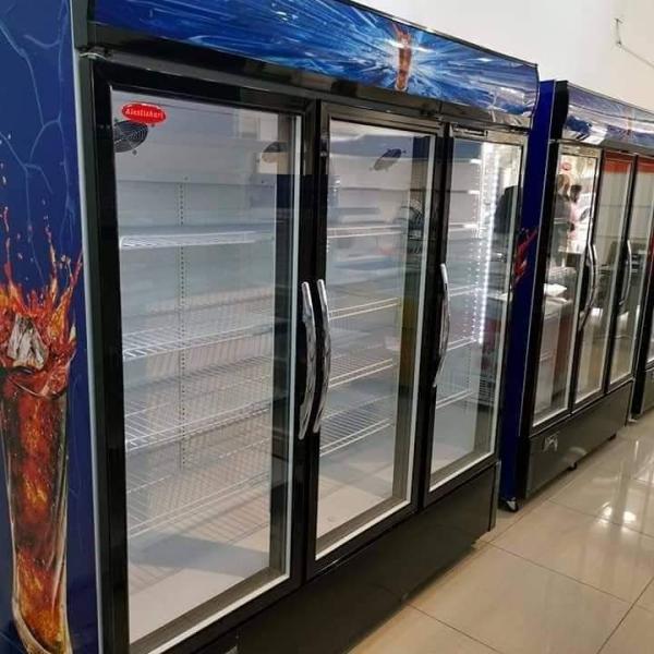 Glass Door Display Chiller Glass Front Refrigerator Freezer