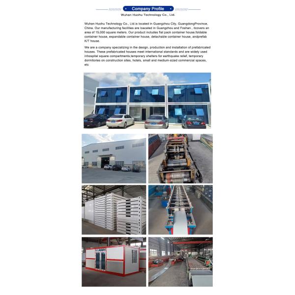 Customized Expandable Container House 2 Bedrooms Prefabricated Modular House