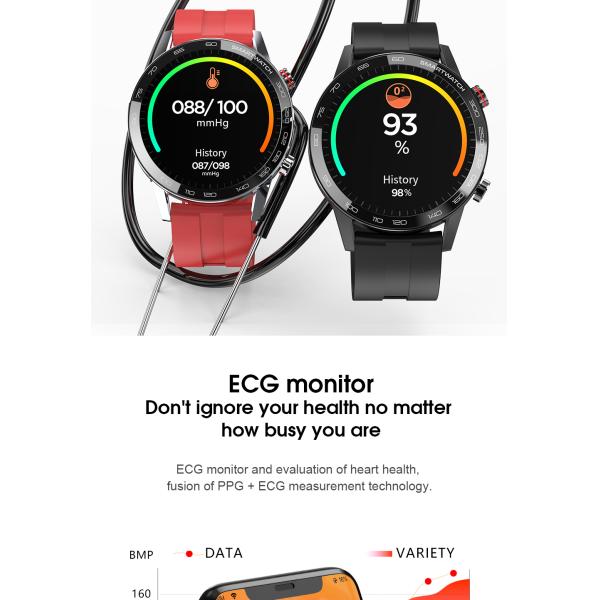 L26 Smartwatch 370mAh Lithium Battery ECG Waterproof Sports  apply To Huawei