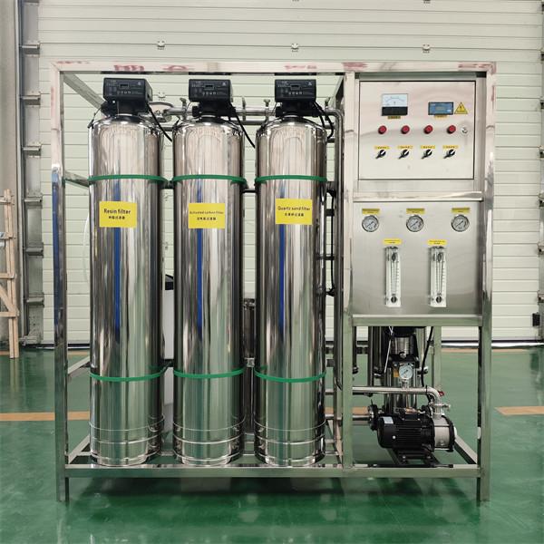 Equipamento de produção de água pura industrial personalizado EDI Sistema de tratamento de água por osmose reversa Purificador de água comercial