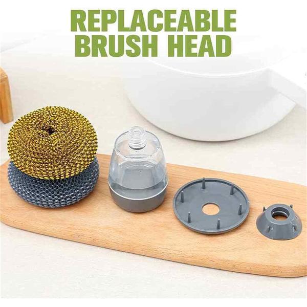 Щетка блюда ладони горячего мыла кухни надувательства распределяя с шариком ЛЮБИМЦА и провода распределителя