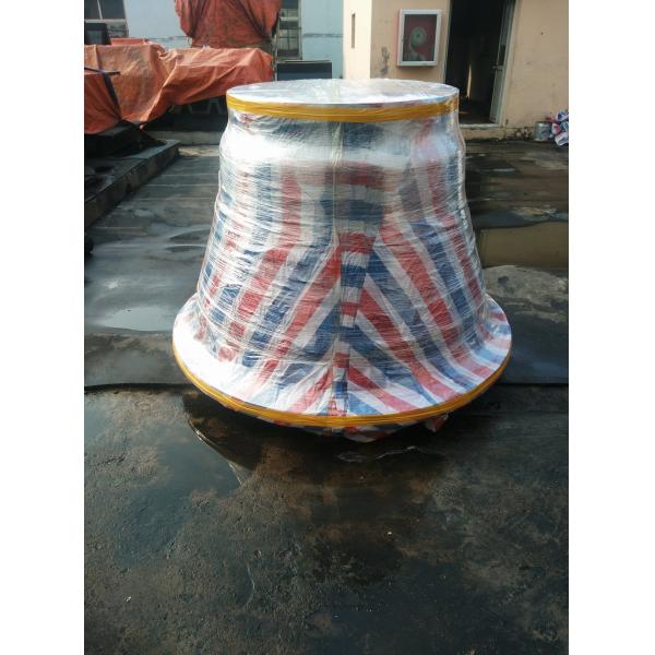 Marine Harbour Fendering Natural Rubber Fender C1200H Marine Cone Type