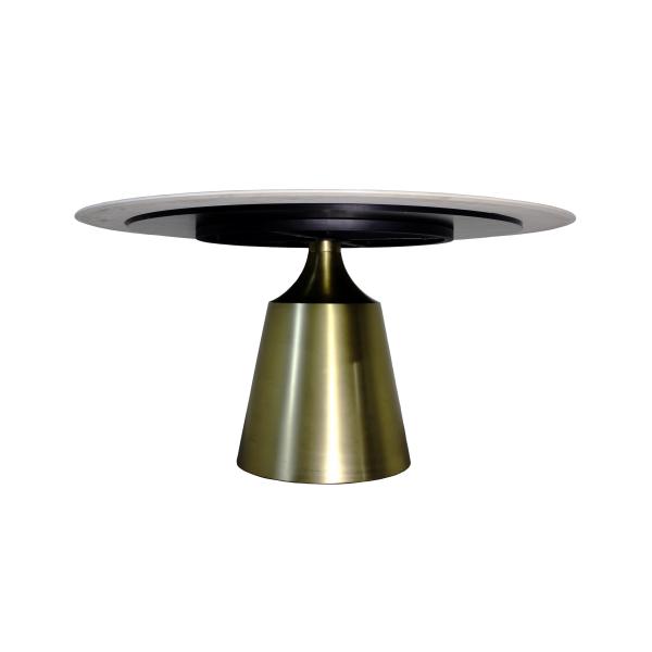 Шампанское основание из нержавеющей стали Мраморный обеденный стол Мебель для дома