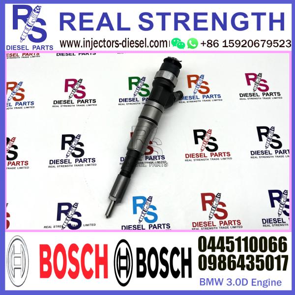 Diesel Fuel Common Rail Injector 0445110266 0986435017 For BMW/LAND  ROVER 3.0D Engine
