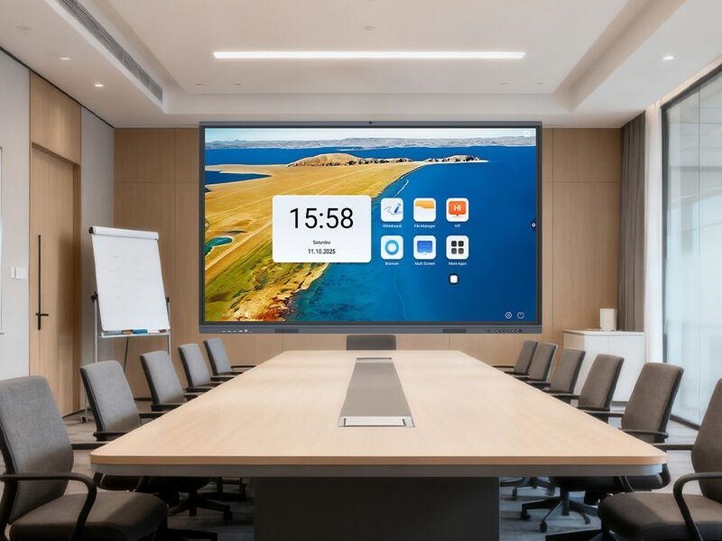 P1.87 High Definition16 Bits All-in One Led Display Screen For Conference