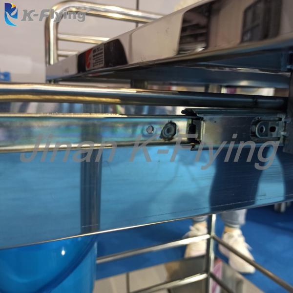 Movable Stainless Steel Two Layers Hospital Medical Trolley Cart