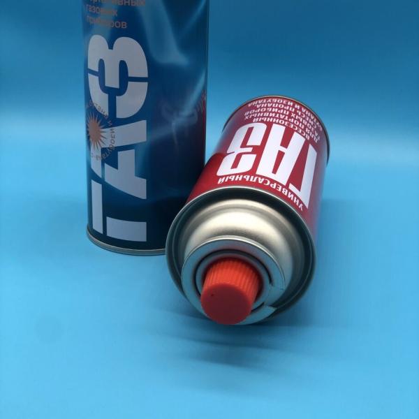 250 г бутанового топлива для открытого гриля и отопления ️ портативная газовая банка для кемпинга, хвостовой и многого другого