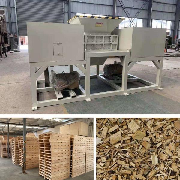 Town Shaft Industrial Double Shaft Shredder Scrap Wood Shredder Machine and Efficiency