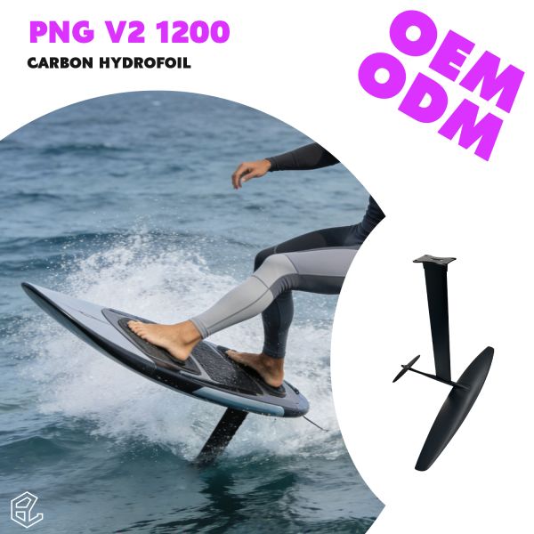 PNG V2 1200 Ultra High Modulus Carbon Fiber Hydrofoil Set with Stable Glide Control and Easy Takeoff