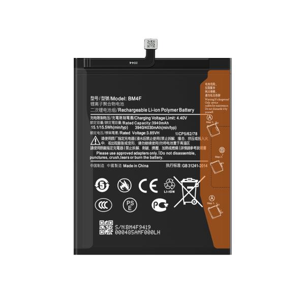 Оригинальная 1 1 BM4F кодирующая замена батареи для Xiaomi CC9E/Mi A3 4030mAh