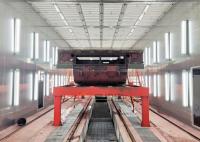 Ligne lourde militaire de cabine de peinture de machine de cabine de jet de produit de pièce de peinture de réservoir