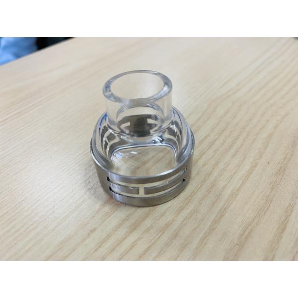Steel Ring Quartz Nozzle for Improved Gas Coverage in TIG Welding Applications