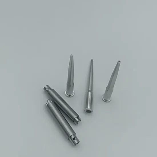 Medical Stainless Steel CNC Parts Hexagonal Cone Inner Hole Driving Tip