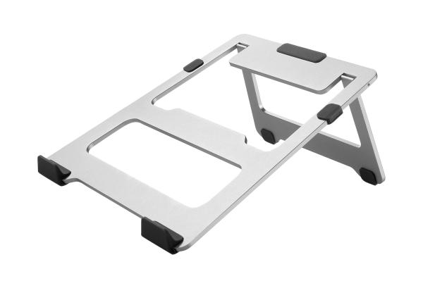 3.5mm Thick Fold Up Laptop Stand ,  14 Inch Laptop Stand Adjustable