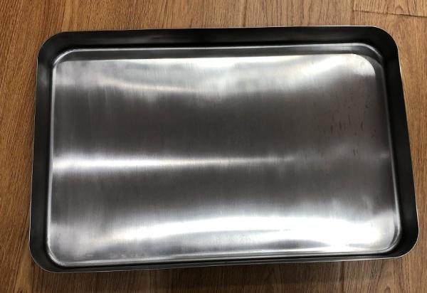 Rk Bakeware China-304/316 Alimentos Congelados Desenhados em Aço Inoxidável Menor Assadeira e Bandeja de Cozinha de Aço Inoxidável para Assar, Assar, Armazenar