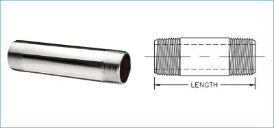 PBE termina 2500mm 9000 libras de encaixes forjados de aço inoxidável