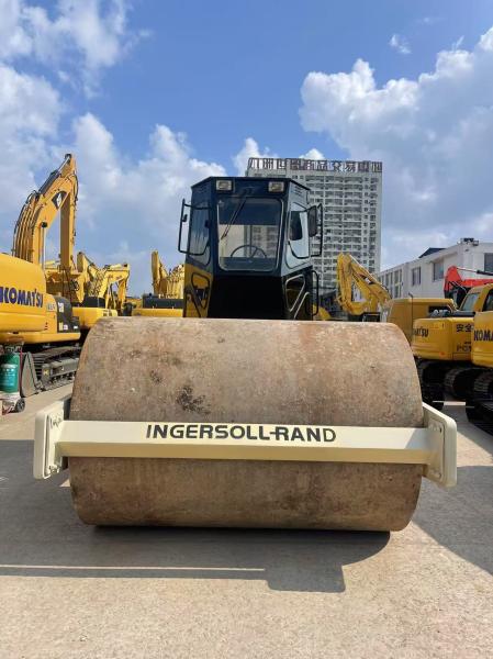 Used Ingersoll Rand SD100D Single Drum Vibratory Roller Export From China