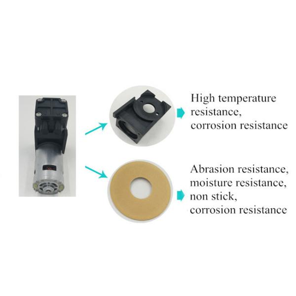Low Noise Micro Diaphragm Pump , DC 24V Air Miniature Diaphragm Vacuum Pump