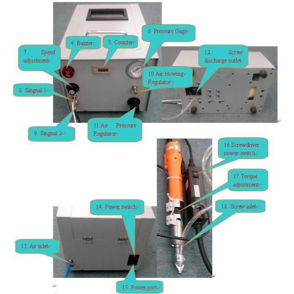 ZT-SCLSJ-01 Portable Manual Screw Machine with Adjustable Torque for M1-M5 Screw Driving