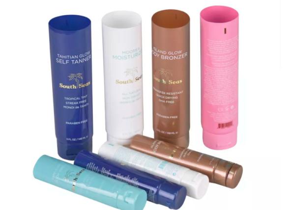 Silkscreen Printing Recycled Pcr Plastic Cosmetic Tube For Facial Body Lotion