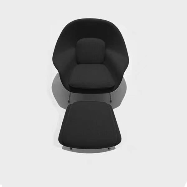 Cozy Haven Cashmere Stylish Fabric Armchair Lounge Luxury Sponge Inside