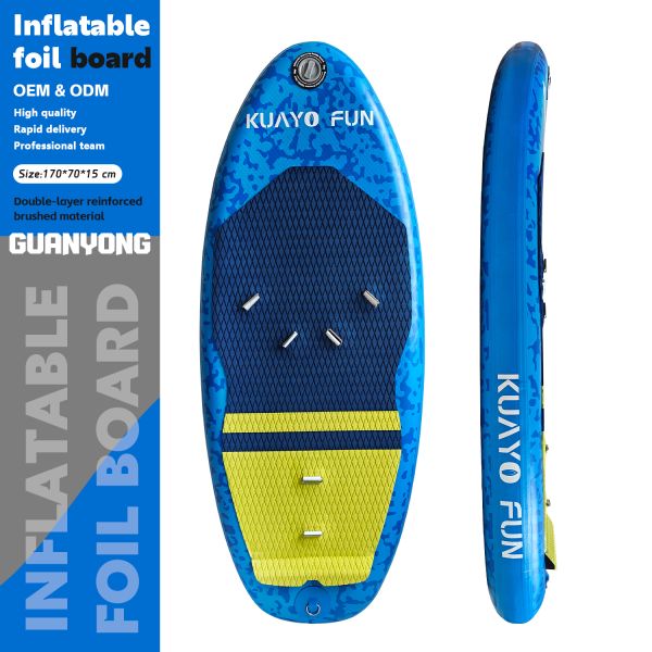 110L 140L Inflatable foil board with Carbon Base plate for Wing Foil Hydrofoil Kitesurfing Surfing