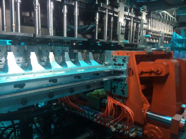 Máquina de molde totalmente automático principal MP90FS do sopro da extrusão 8 IML 350kN que aperta a força