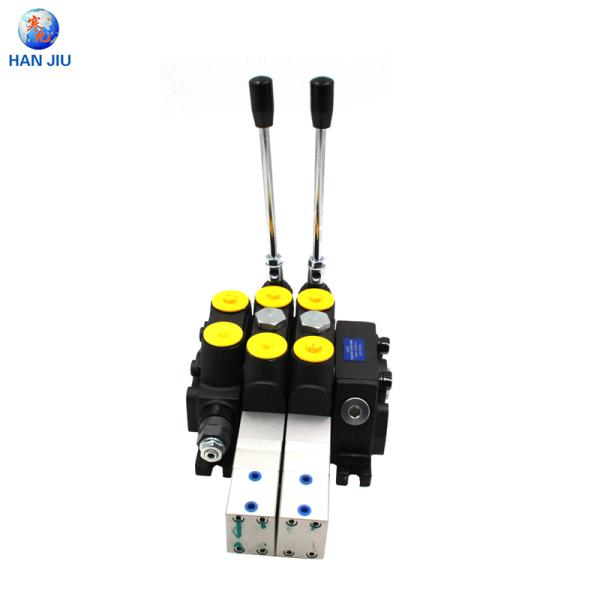 Hydraulic Needs Track Blender Sectional Valve Hydraulic Hand Lever Valve Pneumatic Control