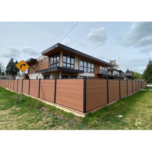 Coextrusion WPC Fence Termite Proof 100x20mm WPC Composite Fencing