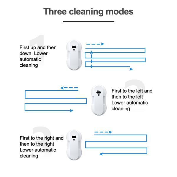 Robot de nettoyage de façade à pulvérisation d'eau ultra-mince de 62 mm, nettoyeur de vitres électrique pour le bain et le nettoyage extérieur