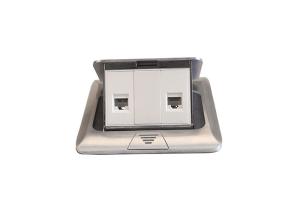 Rj45 Pop Up Floor Socket Outlet Box With Cat 7 Network With High Performance