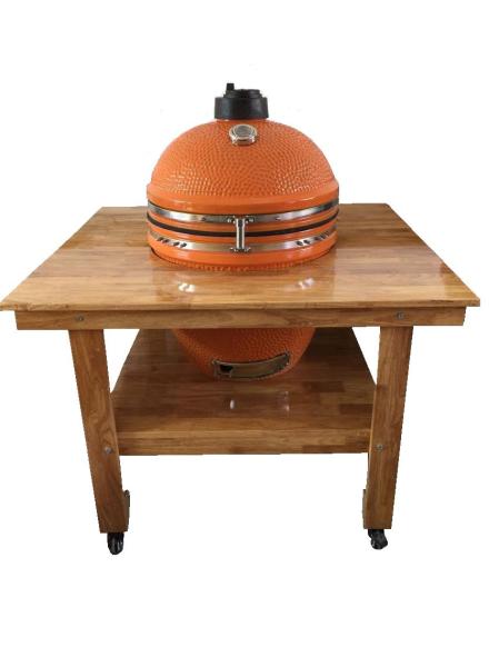21“ Ceramic Grills Charcoal Kamado BBQ JXBH-W-2 (Orange)